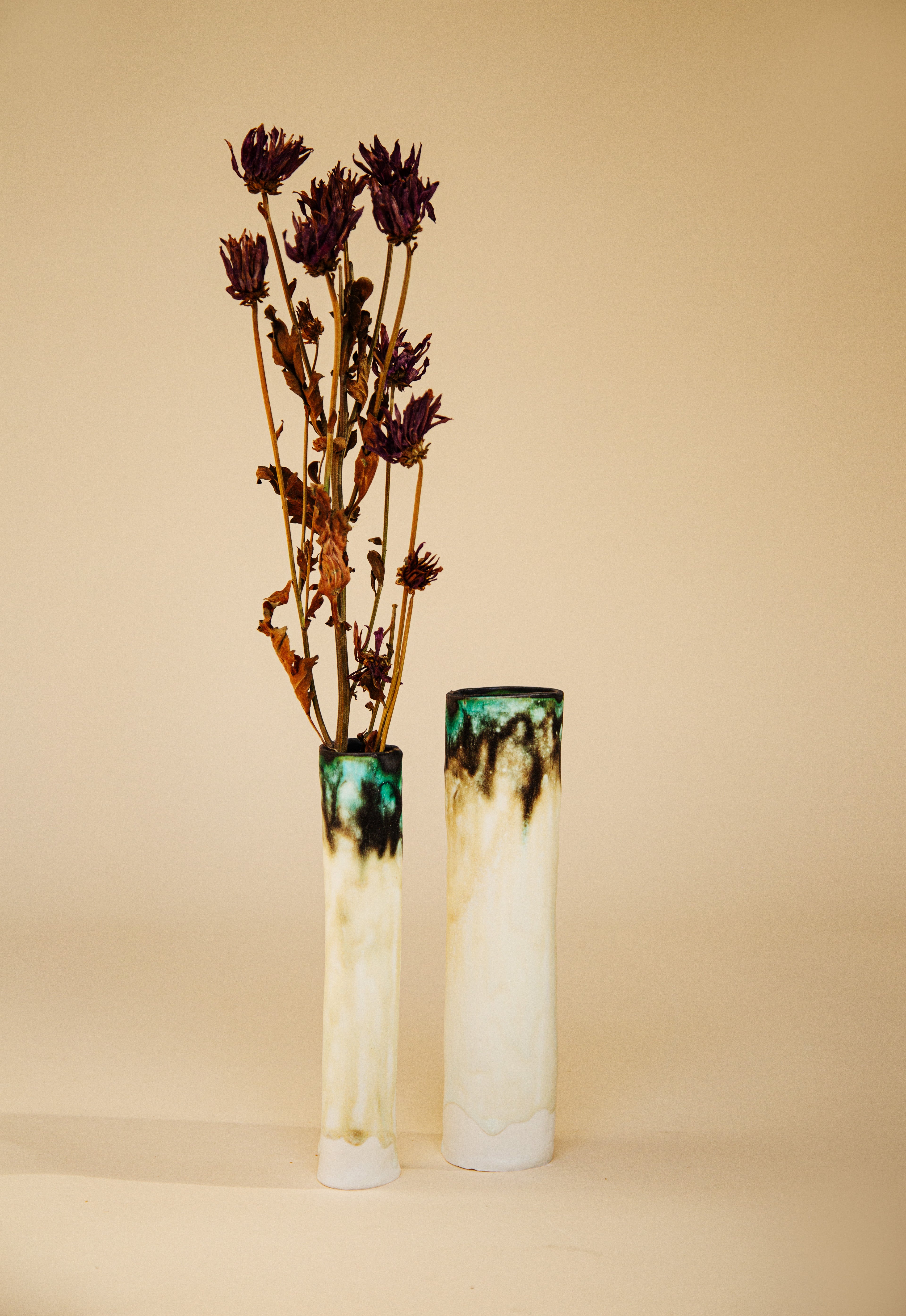 Stem Vase- Copper Matt
